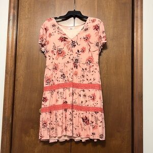 Floral Pink Dress